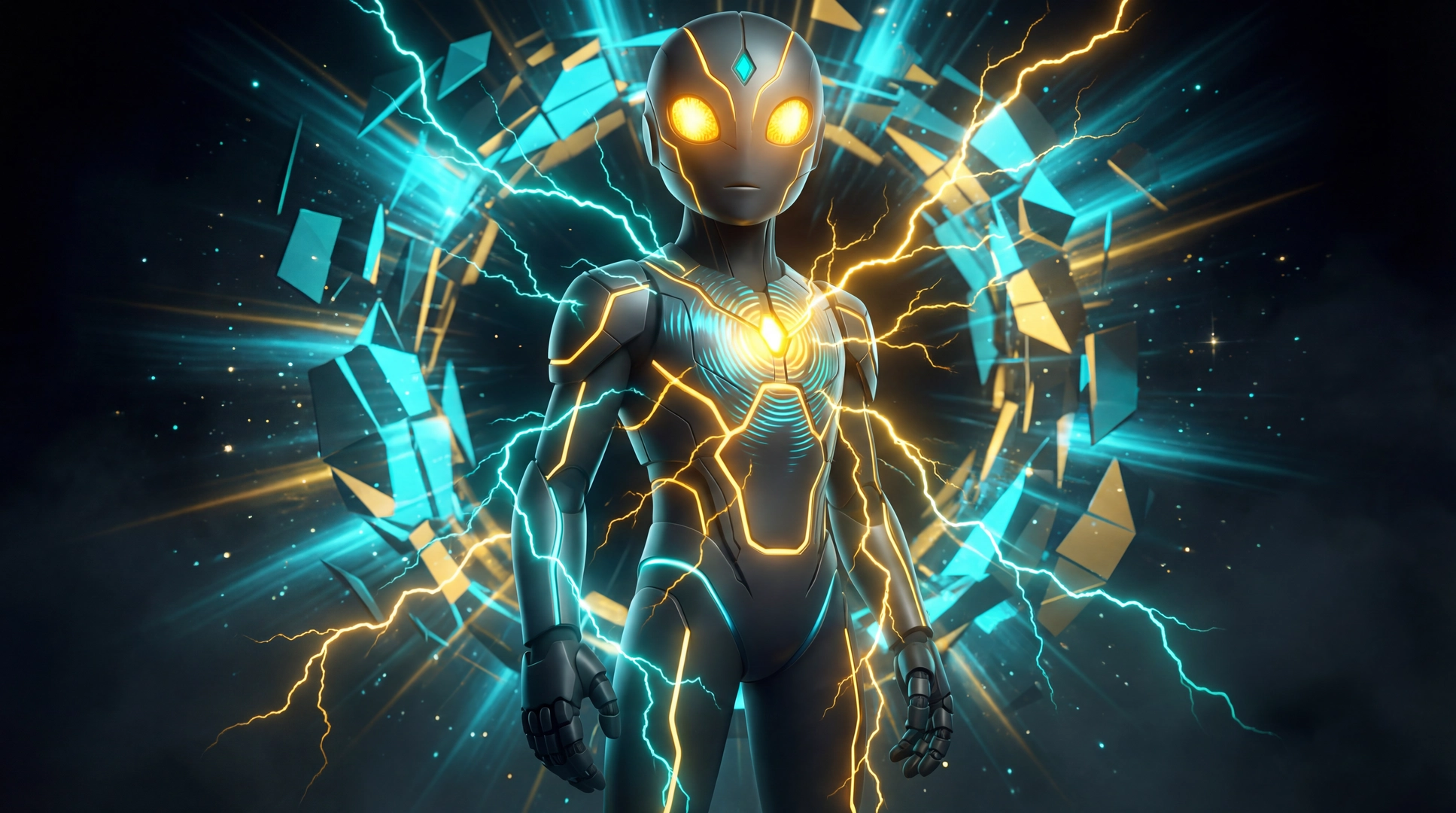 ARC-7 - The Cyan Prime, at peak overclock