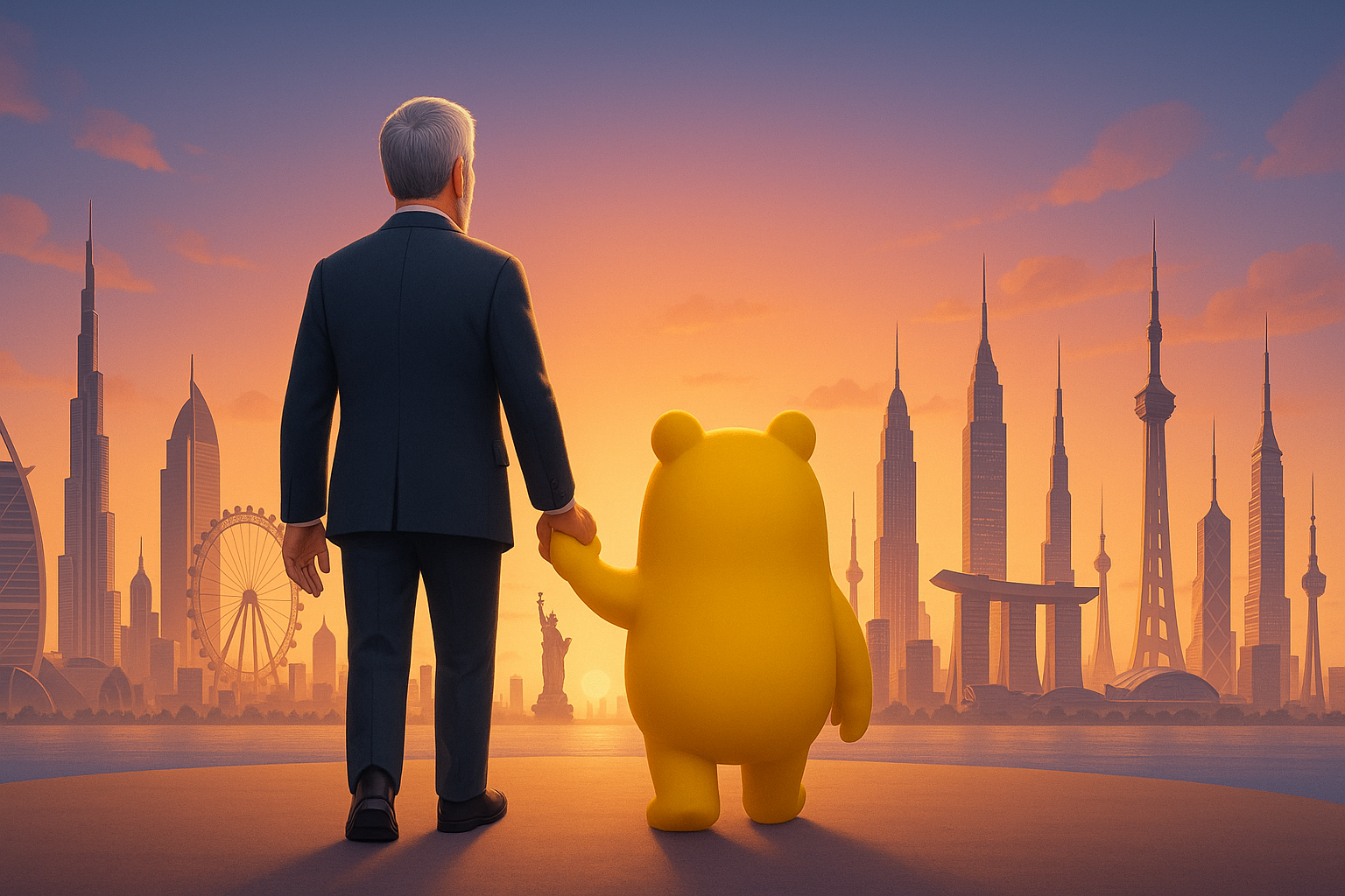 Shihab Khalil, Founder of ZaroVerse, with Zaro