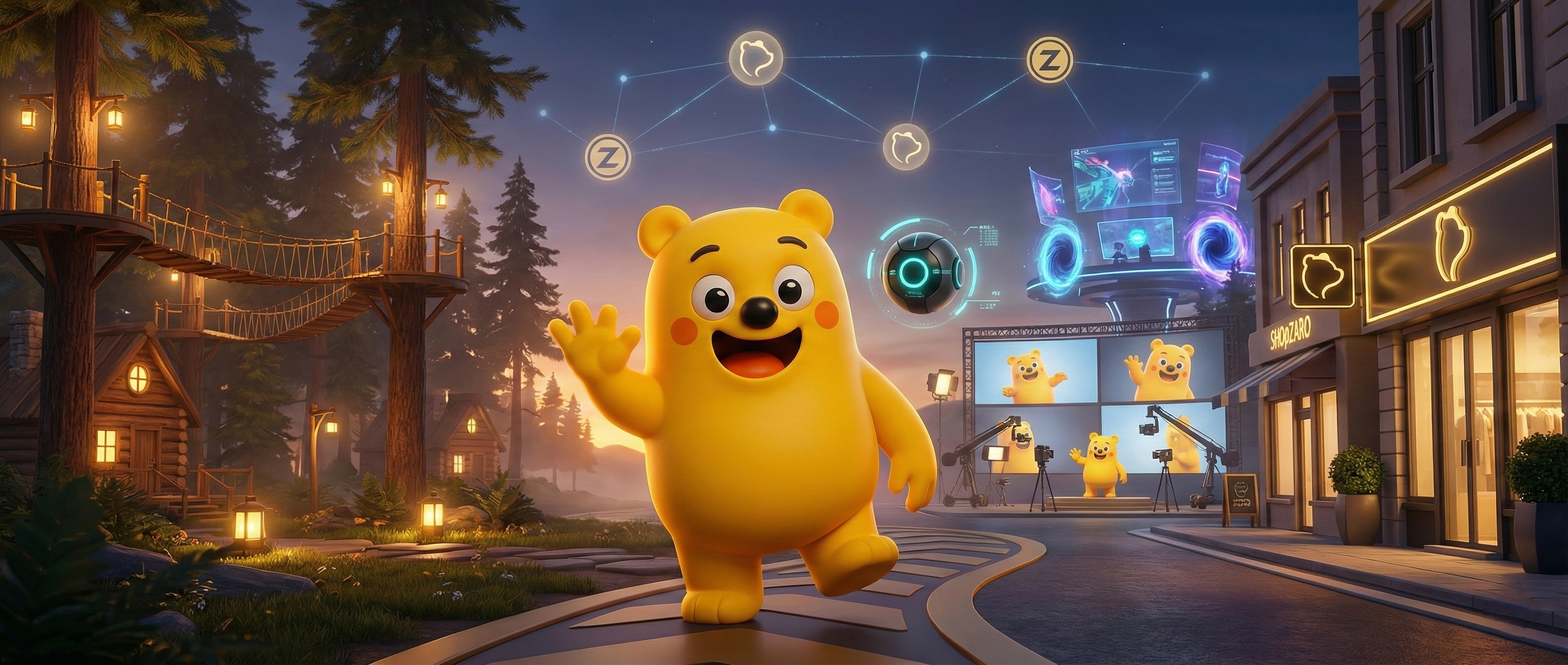 ZaroVerse Universe - Parks, Retail, Media, Gaming, and Web3